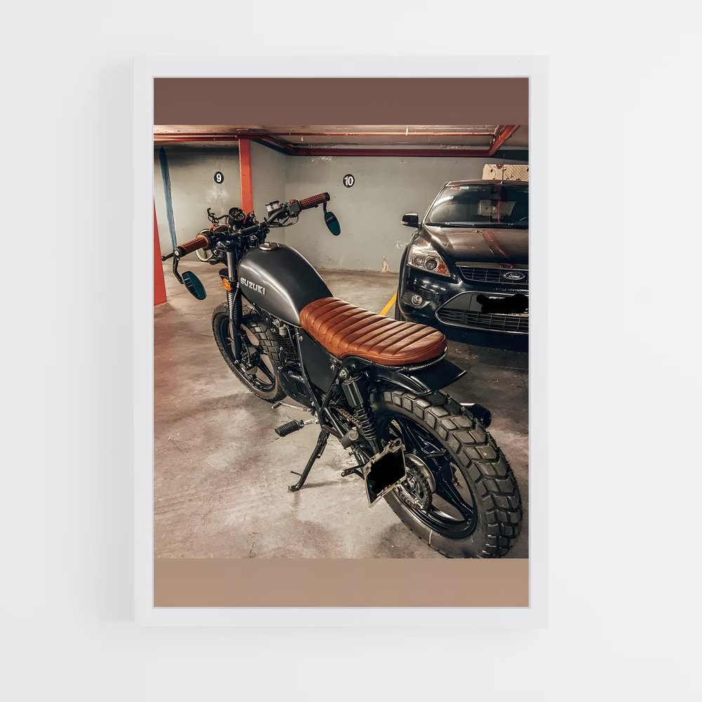 Poster Café Racer Scrambler chic – affiche Ducati (vue 3)